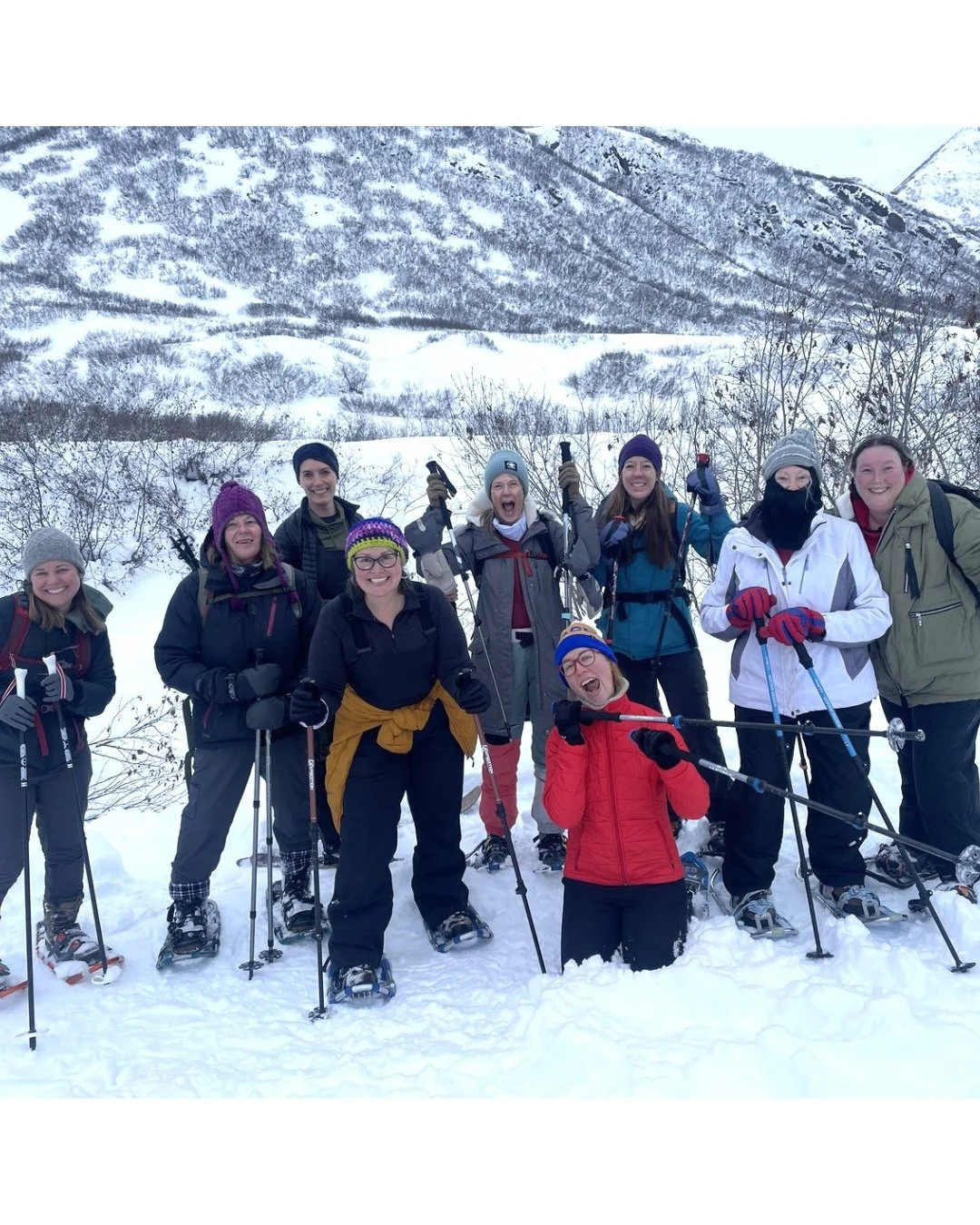 Join the Revel Adventure Club for its Third Saturday Adventure on Feb. 21! This time it's a snowshoe social. Learn more about the club and sign up for events at https://reveltreksandtours.com/events⁠
⁠
#reveladventureclub #snowshoeing #alaskaadventur