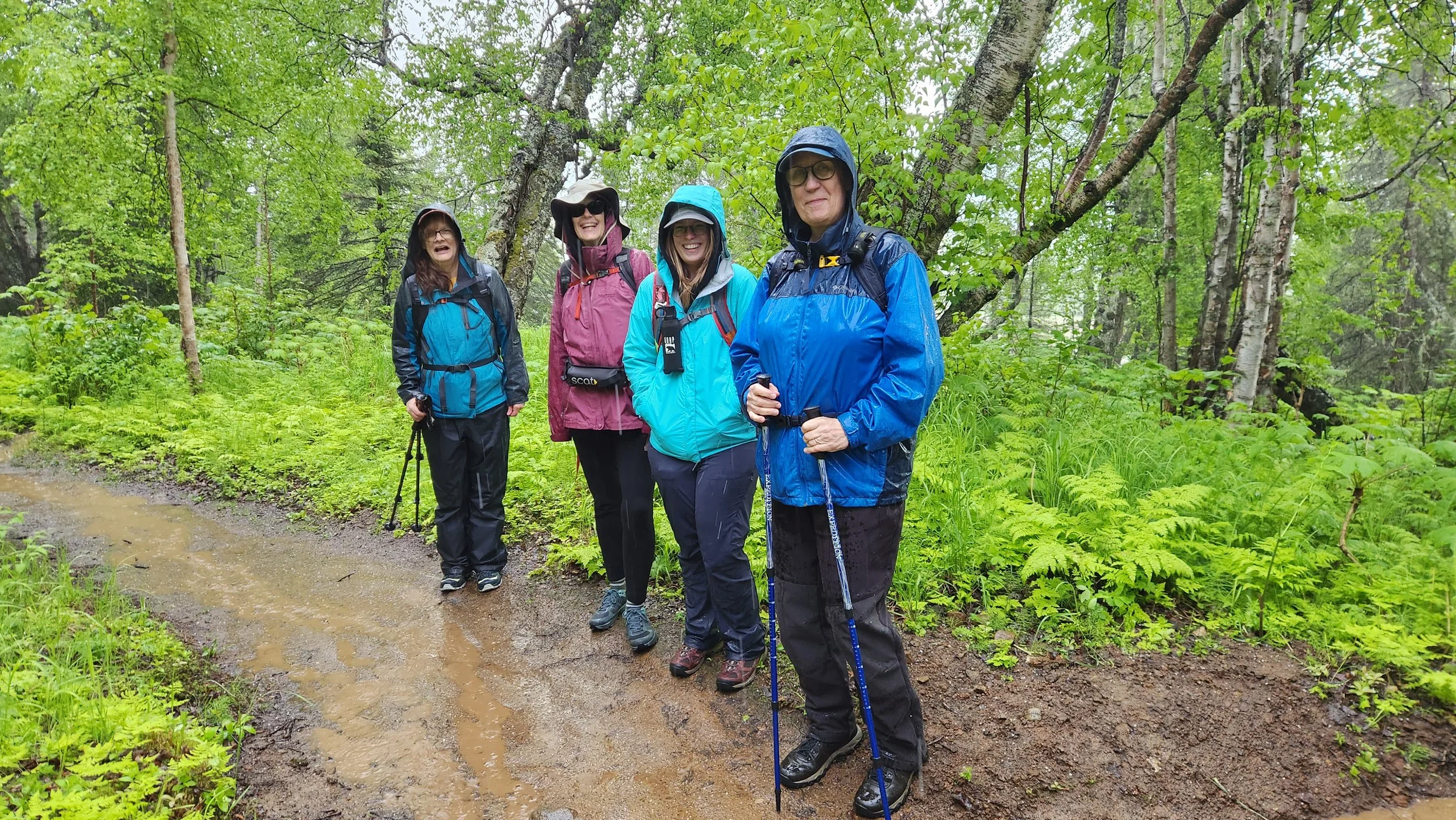 Adventure Club hikers