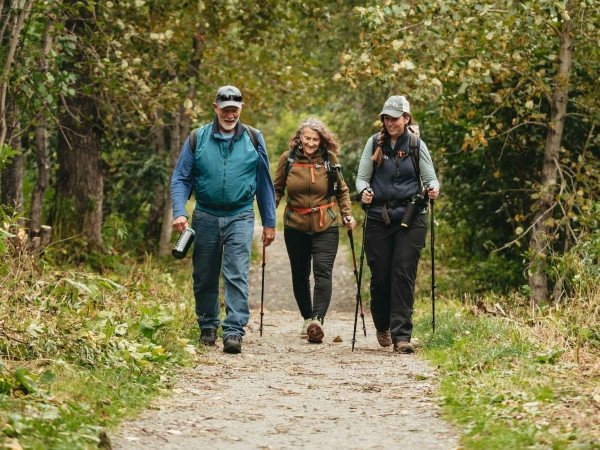 Sign up for this Sunday afternoon hike! Reflections Lake Trail is an easy, level, 1-mile gravel and boardwalk loop next to the Knik River. We&rsquo;ll take a leisurely stroll around the scenic lake, staying together as a group and looking and listeni