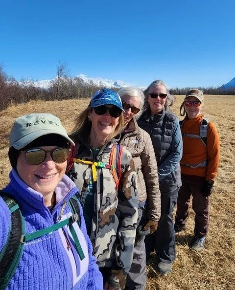 Coming up Tuesday, May 5: Ladies Night Out(doors): Crevasse-Moraine Trails⁠
⁠
New to the area or just want some hiking pals?⁠
⁠
🦅Hike with us on the Crevasse-Moraine trail system, home to bald eagles and ravens!⁠
⁠
Our Ladies-only hikes bring togeth