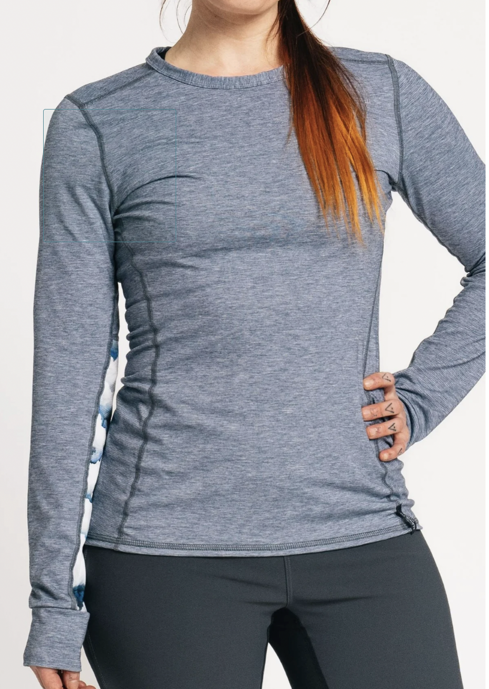 Alpine Fit: Rendezvous Ridge Long Sleeve Base layer