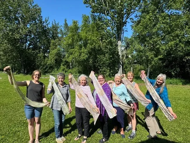 Botanical Silk Scarf Printing Workshop