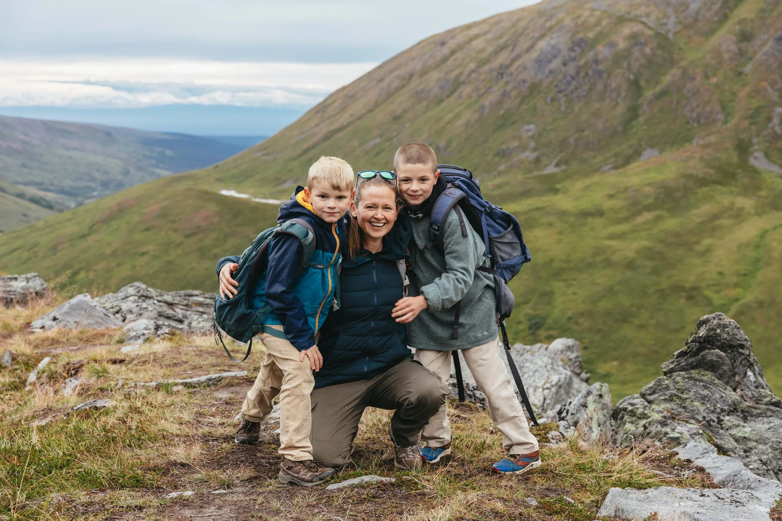 Revel guides in Hatcher Pass, Alaska