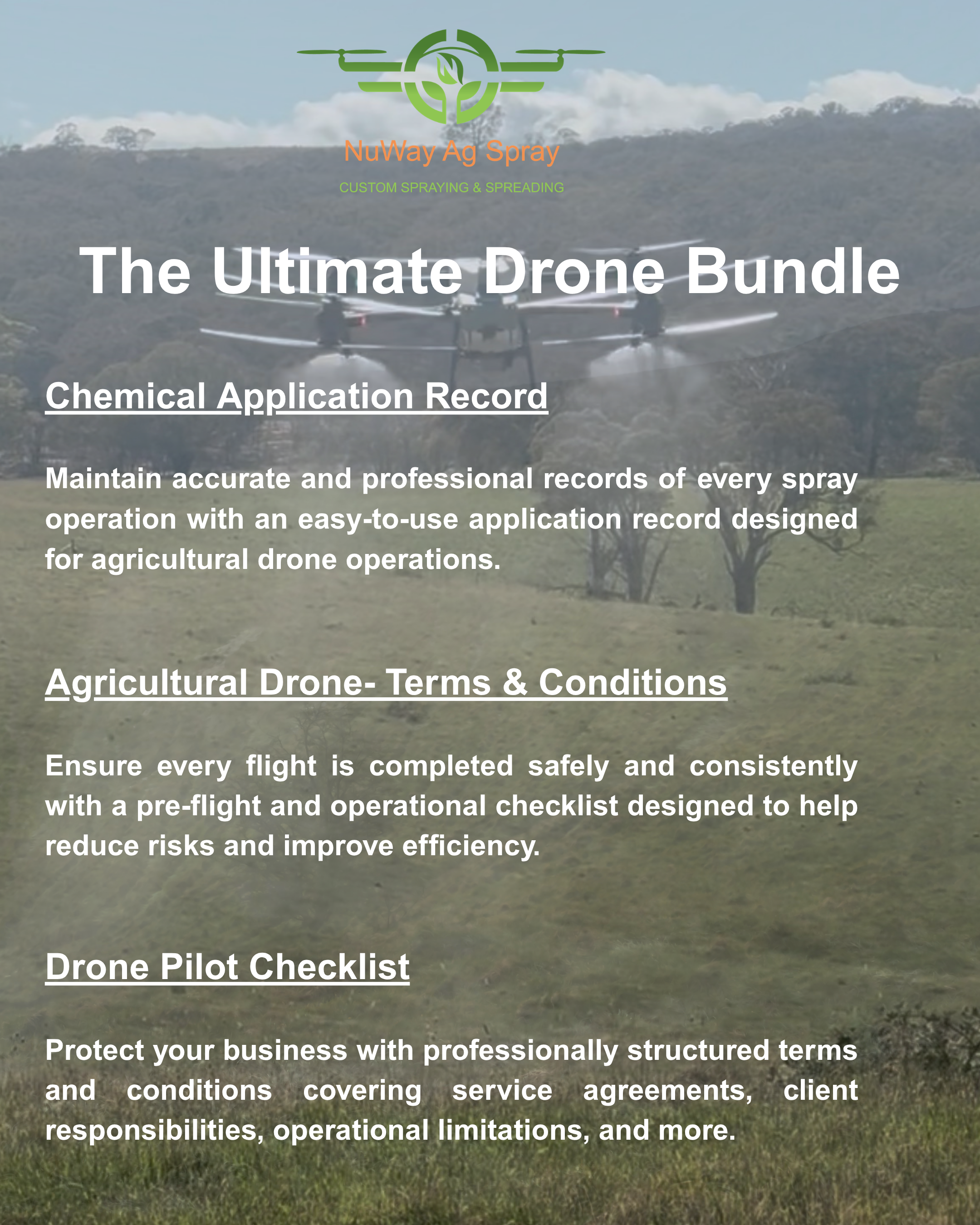 Agricultural Drone Compliance Bundle