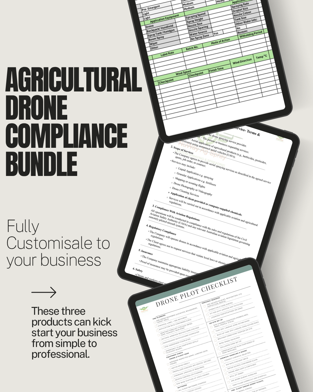 Agricultural Drone Compliance Bundle
