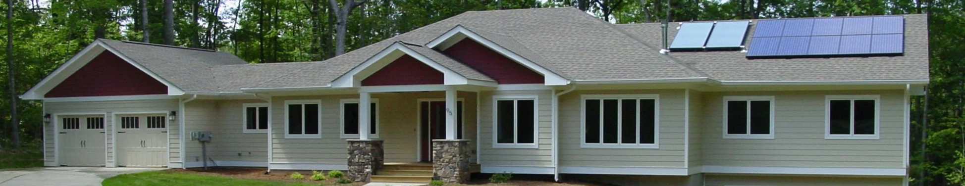 New Build Solar Hybrid Custom Home