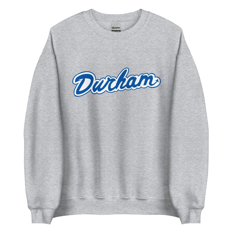 Unisex Durham Crewneck Sweatshirt in Sport Grey