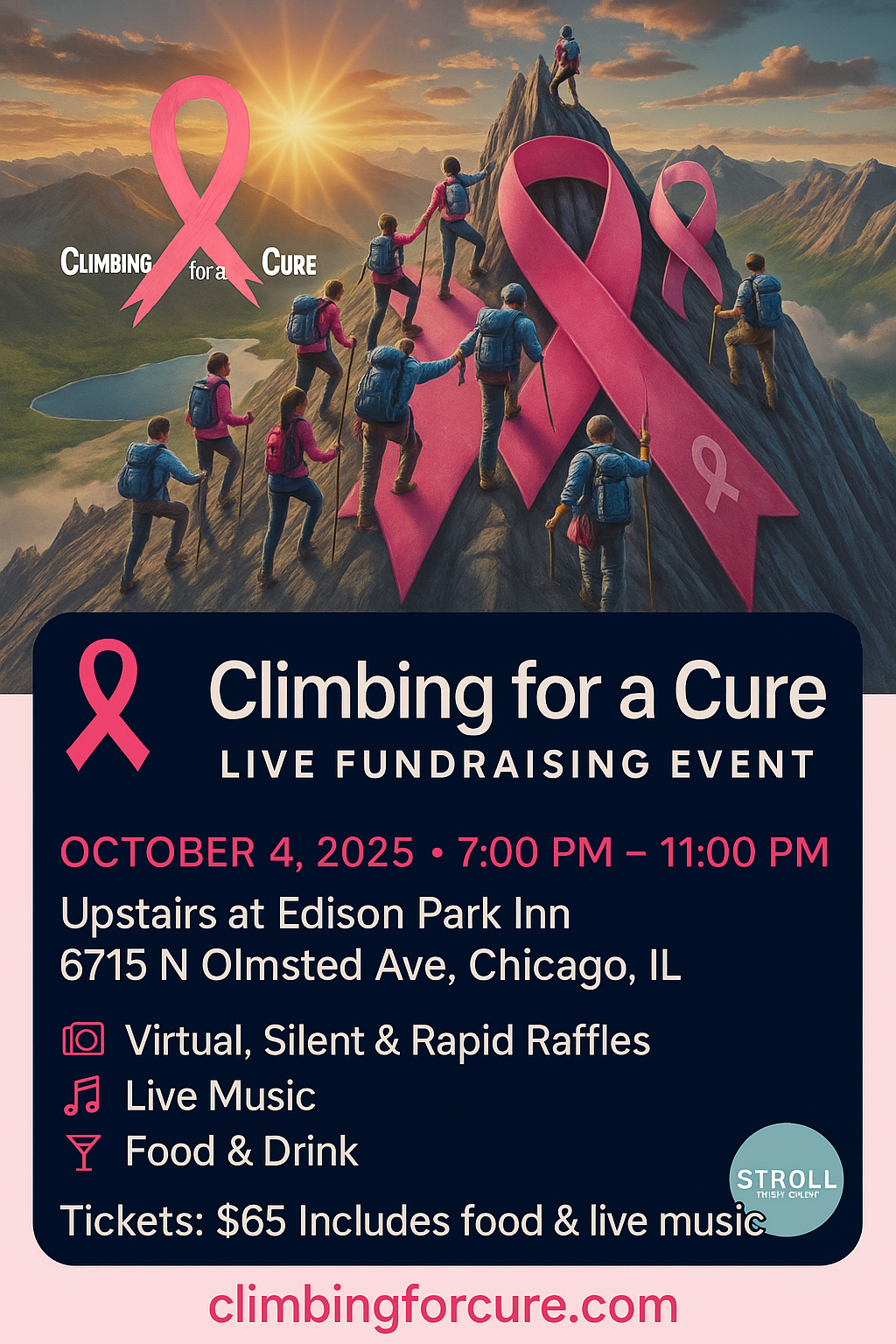 Climbing For a Cure- Live Fundraising Event