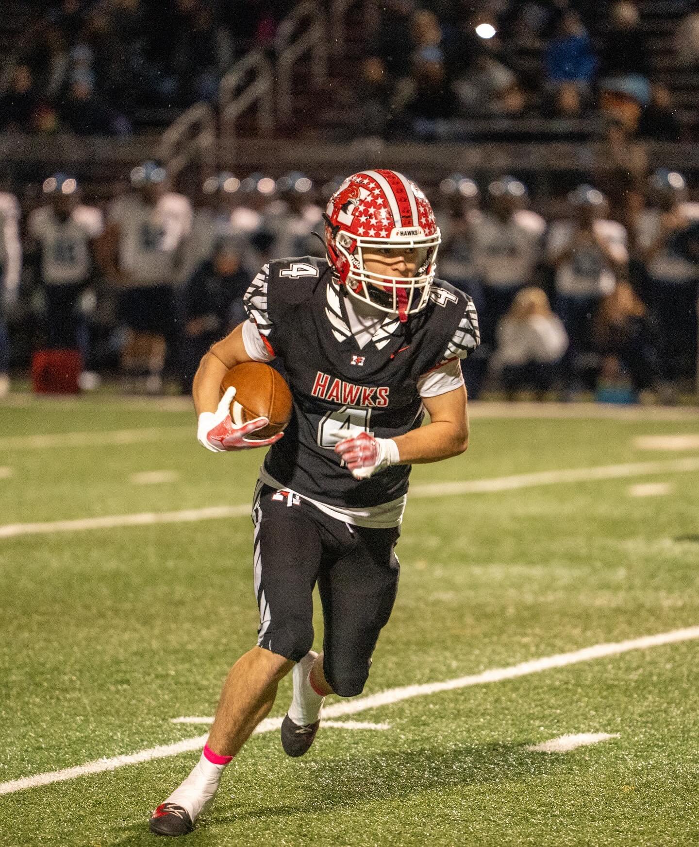 Nine straight wins. One goal. Let&rsquo;s go Hawks!
Maine South Varsity crushed Downers Grove South 56&ndash;20 in last week&rsquo;s playoff opener, showing off grit, speed, and serious Hawk pride. 

Next up: Hinsdale Central on Saturday, November 8 