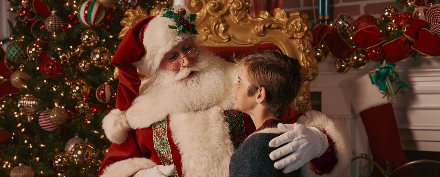 Santa Visits at The Santa House