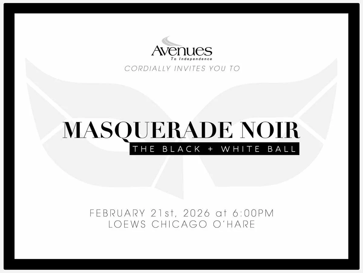 Avenues to Independence presents: Love Affair 2026-Masquerade Noir: The Black + White Ball