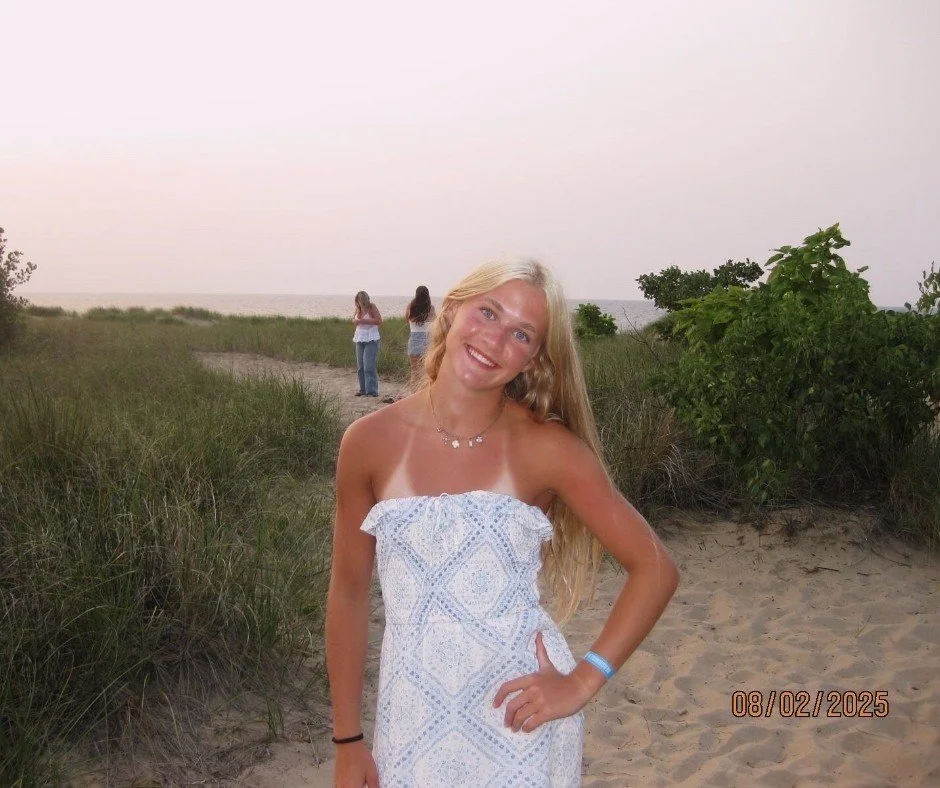 Meet Natalie Fowler, cheerleader, junior coach, referee, and all-around standout freshman at Maine South! 👏

Whether she's leading stunts or volunteering, Natalie's energy and drive inspire everyone around her. 🤩

Her favorite part of cheer? "