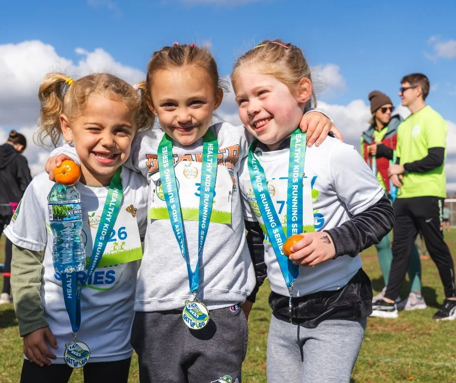 What if confidence started with a finish line? 🏁

Healthy Kids Running Series is helping kids across Park Ridge discover their strength, one race at a time. This five-week program isn't about winning. It's about showing up, trying your best, and fee