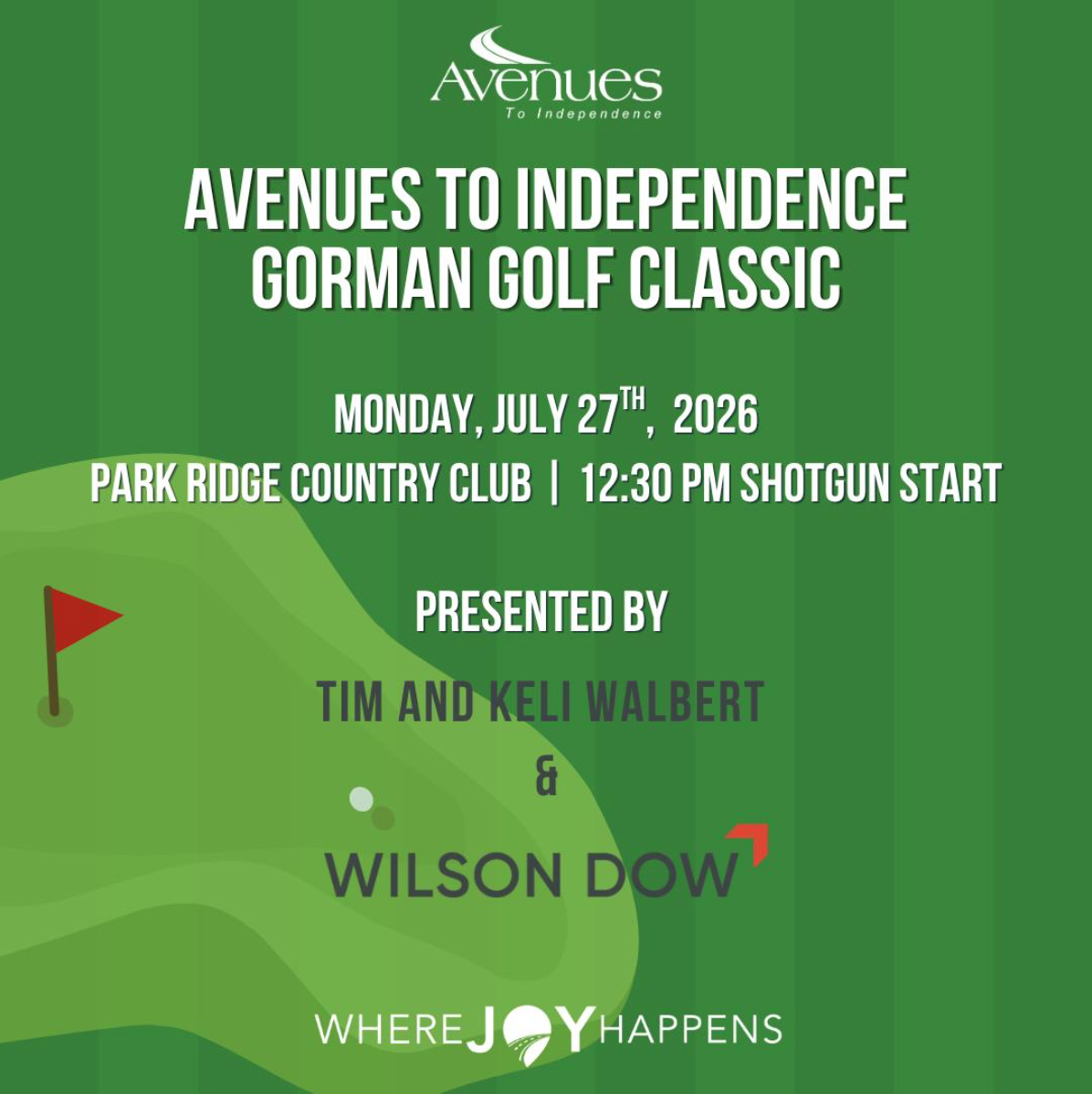Avenues to Independence Gorman Golf Classic