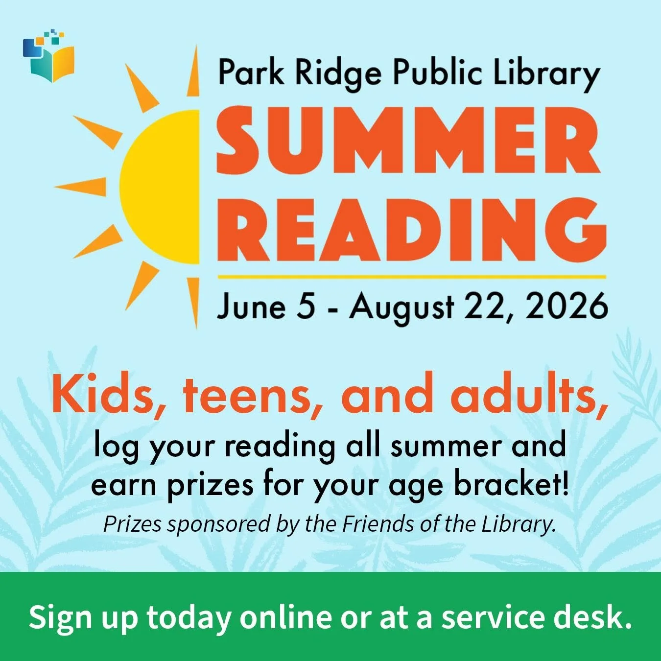 Park Ridge Public Library – Summer Reading Program