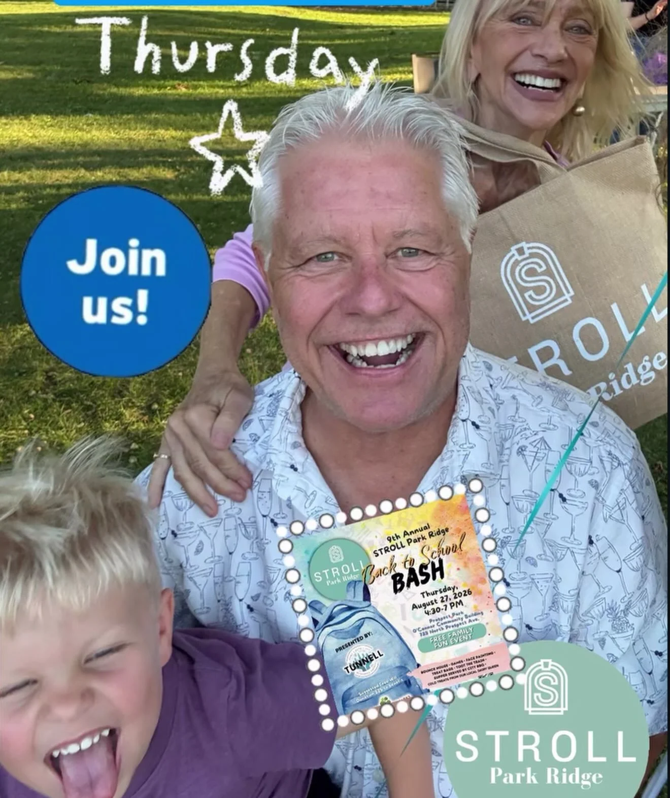 🎒 One more day til the BASH!  VOLUNTEERS NEEDED! 🚂

Our 9th Annual STROLL Back to School Bash is this Thursday, August 27 at Prospect Park, and we&rsquo;re looking for a few strong, energetic volunteers to help make the evening extra fun for the ki