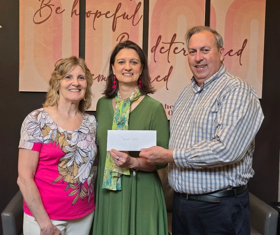Community connection, celebration, and giving back are all happening Around Town in Park Ridge! 🏡

Vive! Therapeutic Massage owners Geri and Paul Balazs presented a $4,000 check to WINGS after holding a spring fundraiser for the state's largest dome