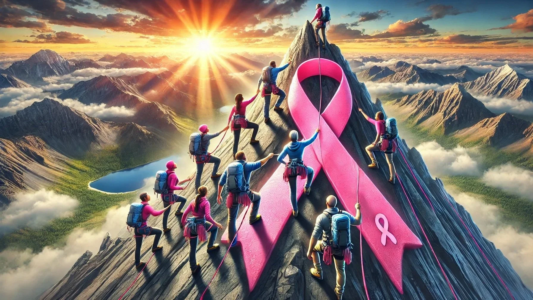 Climbing for a Cure