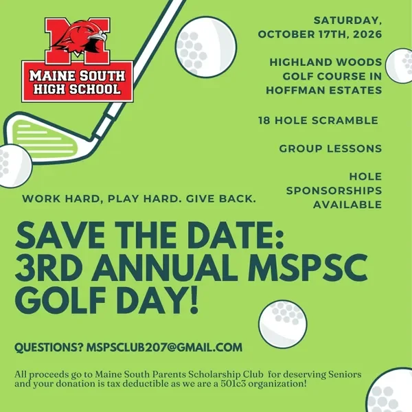 Maine South Parents’ Scholarship Club’s Golf Outing