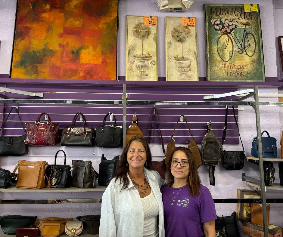 Great finds can create an even greater impact. 💜

WINGS Resale stores help provide critical funding and resources for domestic violence survivors. Last year, the stores generated nearly $3 million in sales, while providing about $68,000 worth of clo