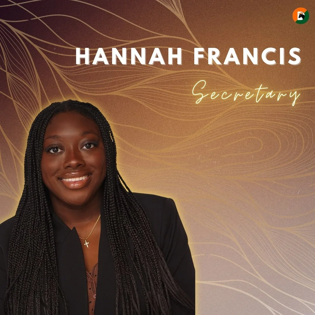 Greetings Everyone, I am Hannah Francis a Third Year Political Science Scholar from Wakulla Florida. I currently service at the Secretary for FAMU College Democrats! A fun fact about me is that I used to be a gymnastics coach! 🤸🏾

To stay connected
