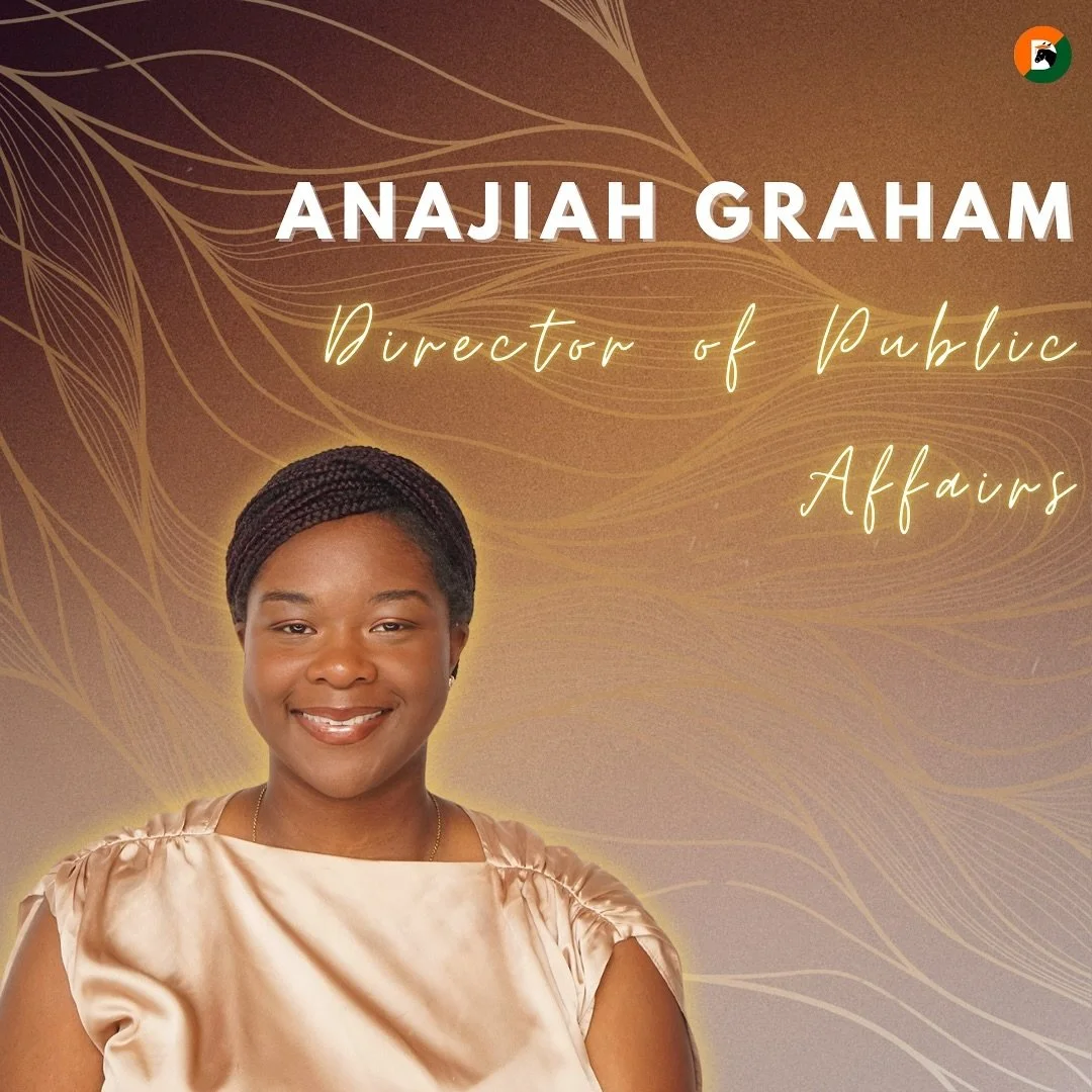 Greetings! My name is Anajiah Graham. A senior Political Science scholar from Belle Glade, Fl. I currently serve as the Director of Public Affairs for FAMU College Democrats! Fun fact about me, I was featured in an international newspaper. 🧡💚

To s