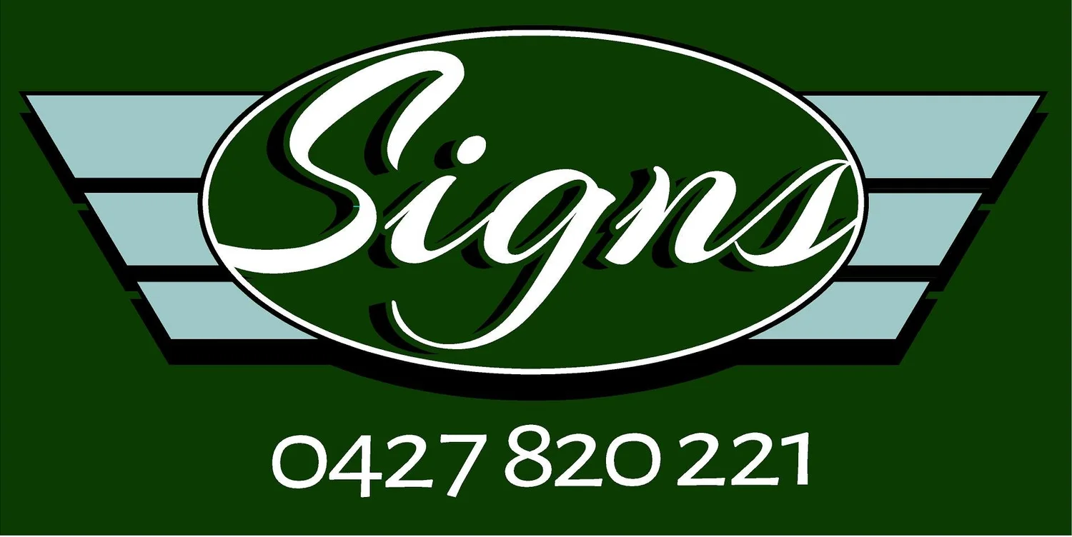 Eva &amp; Stewart McFadden Signs