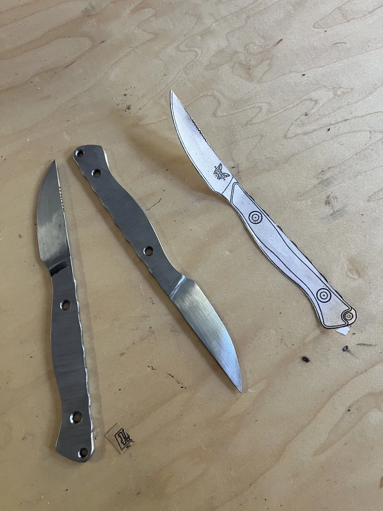 Finished blades