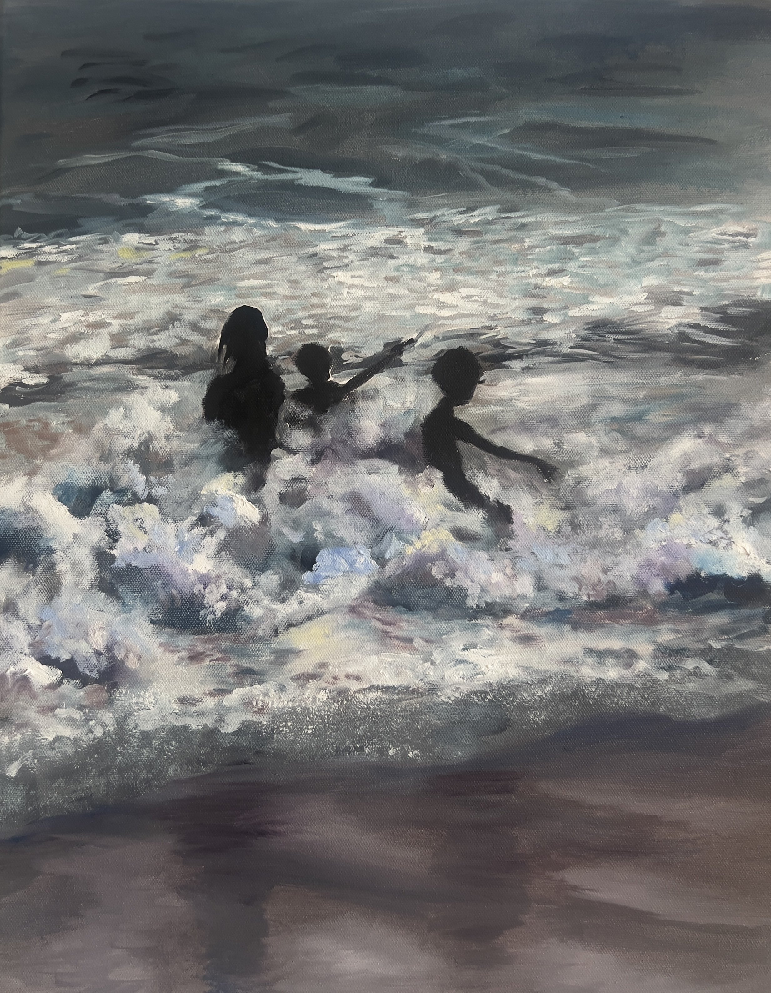 "Resilience, 16x20" oil on gallery wrapped canvas, $950