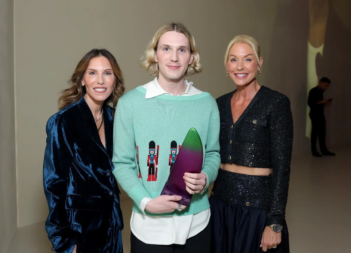 Thank you @fashiontrustus !!! I&rsquo;m truly honoured to have been selected as the winner of the Fashion Trust US graduate award!! Thank you @lrnparrish8 @mwestnyc @stjohn and @shopwithgoogle !! 

Thank you to @danielavillegasjewelry for designing s