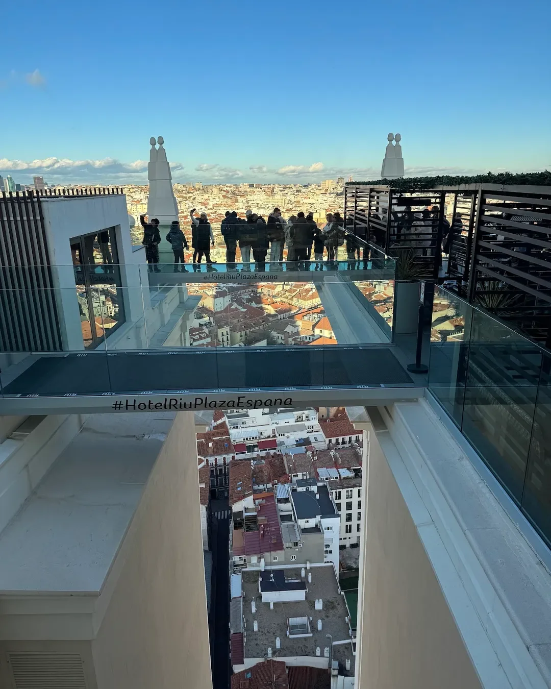 Madrid from above: The 360º Rooftop Bar at Riu Plaza España