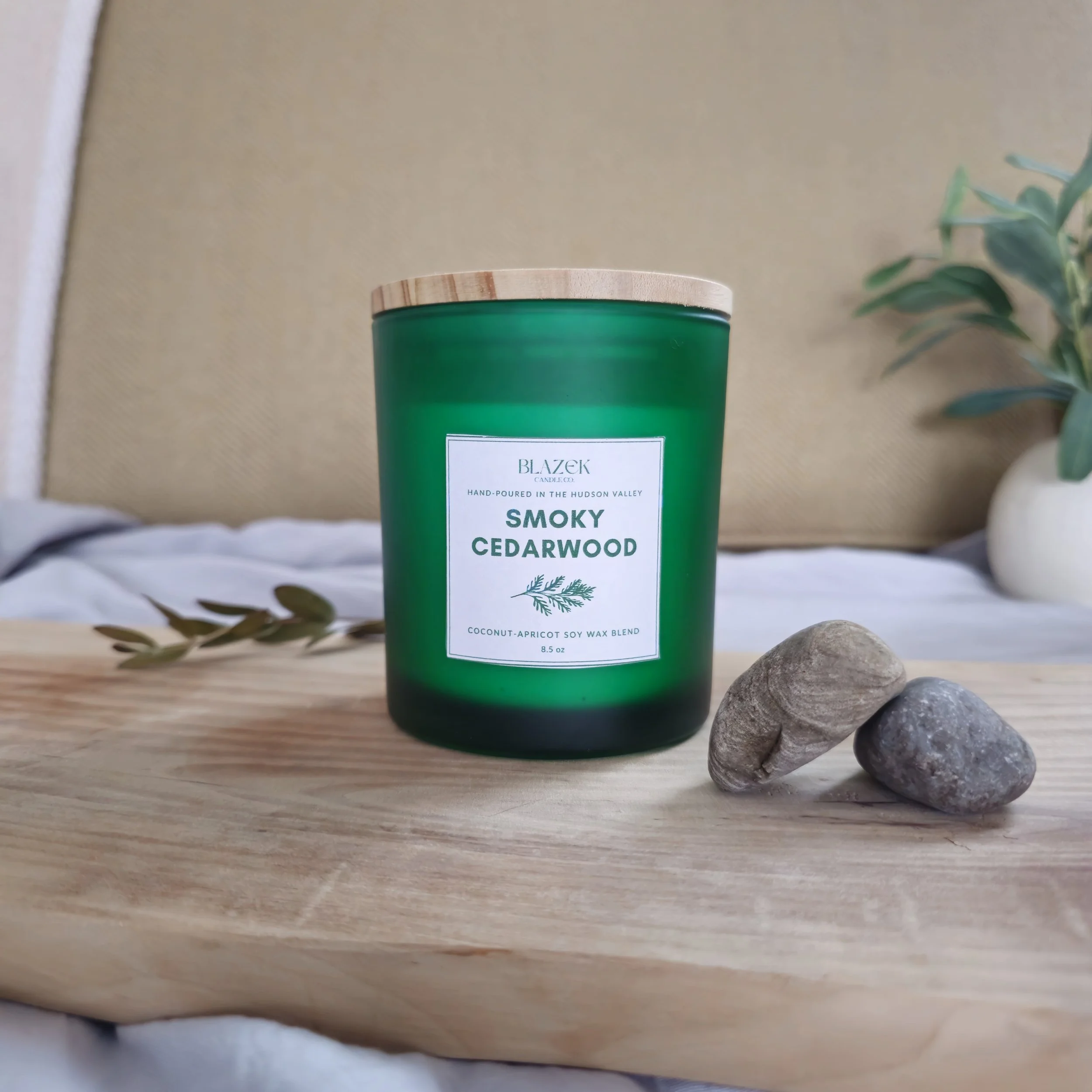 Smoky Cedarwood 8.5 oz Candle