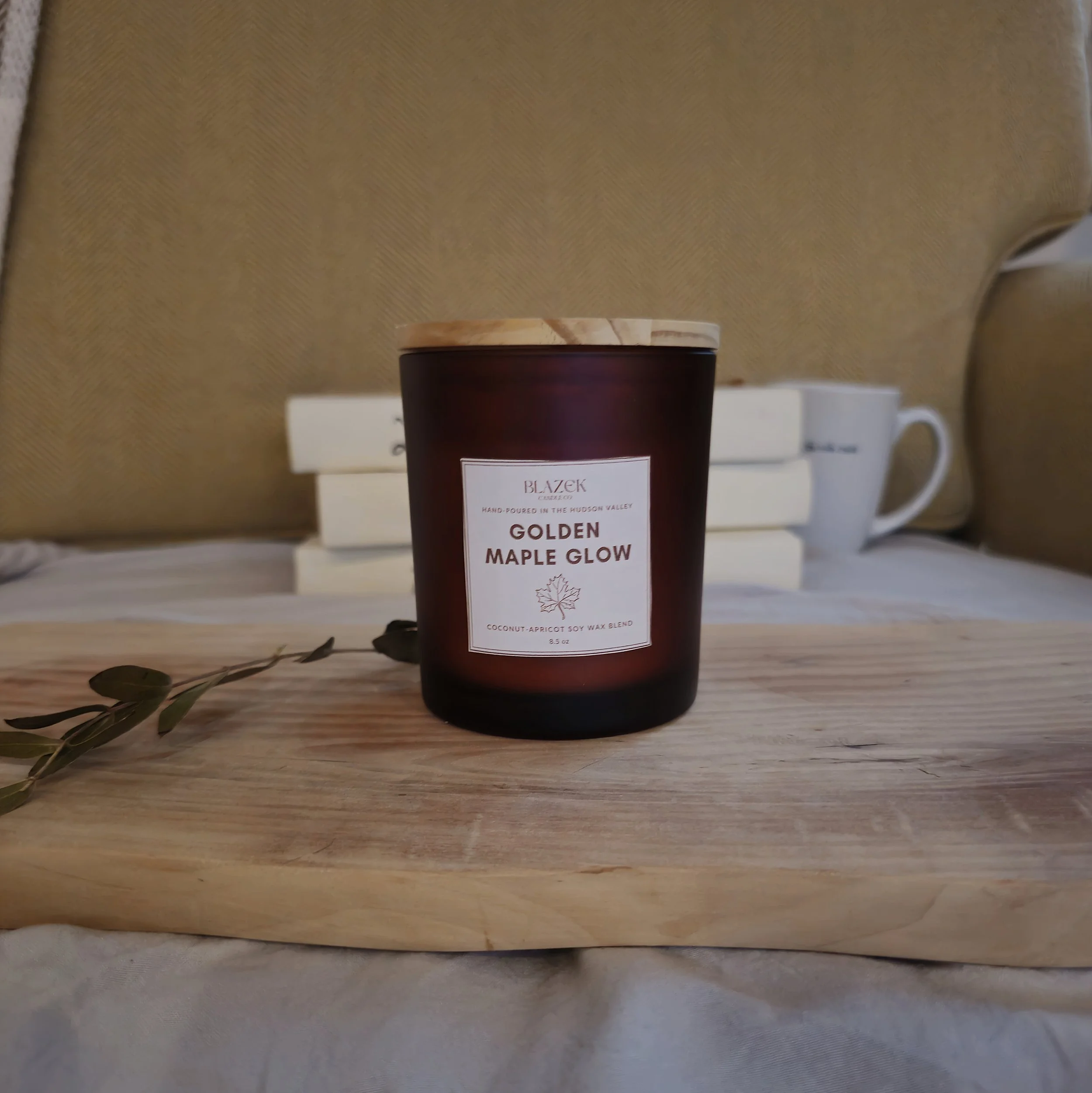 Golden Maple Glow 8.5 oz Candle