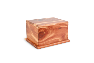 Cedar Memorial Urn