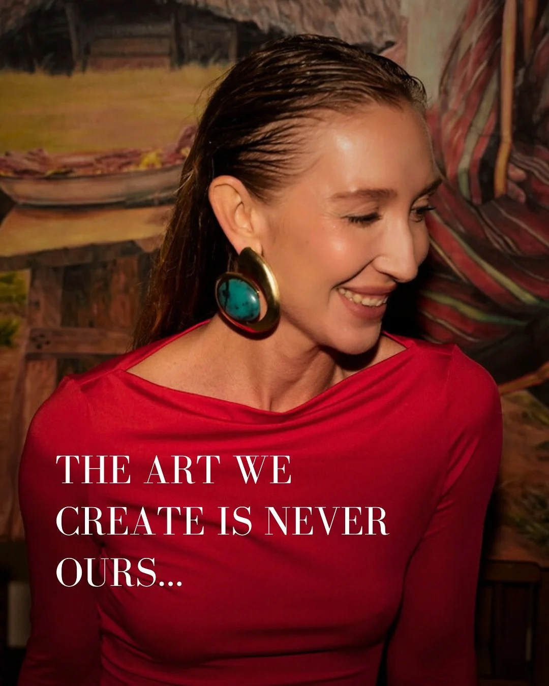 As artists we show up for the opportunity to create. We prepare for the moment of creation by building our skills and practicing.

✨ But when the moment of inspiration actually comes - we often feel it&rsquo;s the working of some external forces. 

?