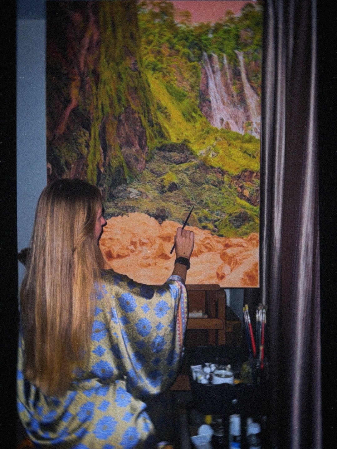 Work in progress on this massive waterfall in East Java - the biggest I&rsquo;ve seen to this day in the region. Tumpak Sewu is a sacred place for locals to connect with nature and ancestors. I&rsquo;ve heard it&rsquo;s sometimes referred to as the &