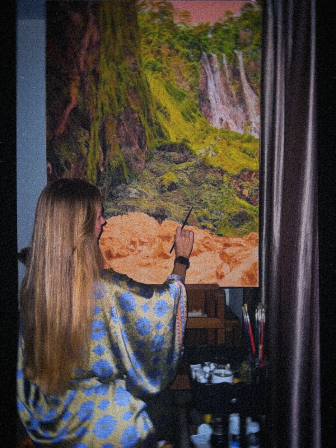 Work in progress on this massive waterfall in East Java - the biggest I&rsquo;ve seen to this day in the region. Tumpak Sewu is a sacred place for locals to connect with nature and ancestors. I&rsquo;ve heard it&rsquo;s sometimes referred to as the &