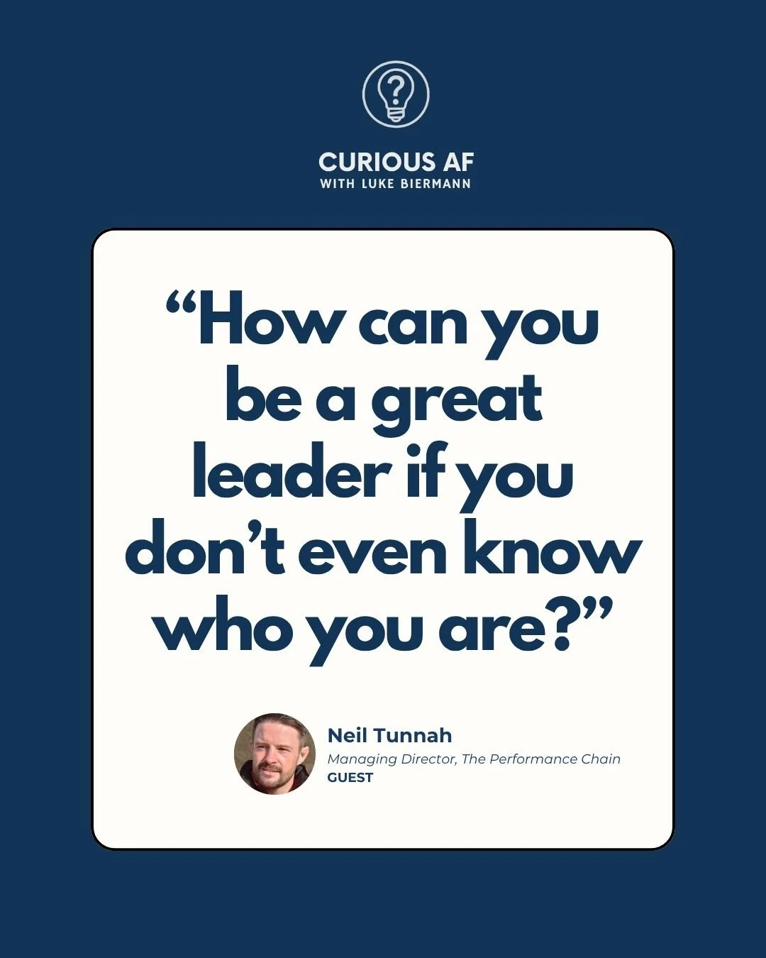 For tomorrow&rsquo;s episode&hellip;

What if the biggest leadership challenge isn&rsquo;t managing others, it&rsquo;s knowing yourself? 👀

In this powerful conversation, Neil shares how self-awareness became the foundation of his leadership journey