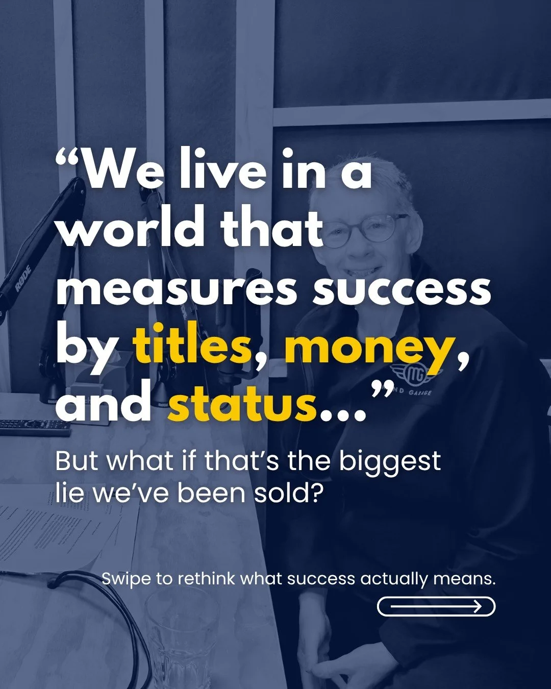 We&rsquo;ve been told that success means money, titles, and status.
But what if that&rsquo;s not success at all?

In this new episode of Curious AF Podcast, Cindy Koehler challenges the story we&rsquo;ve been sold, reminding us that true success is f
