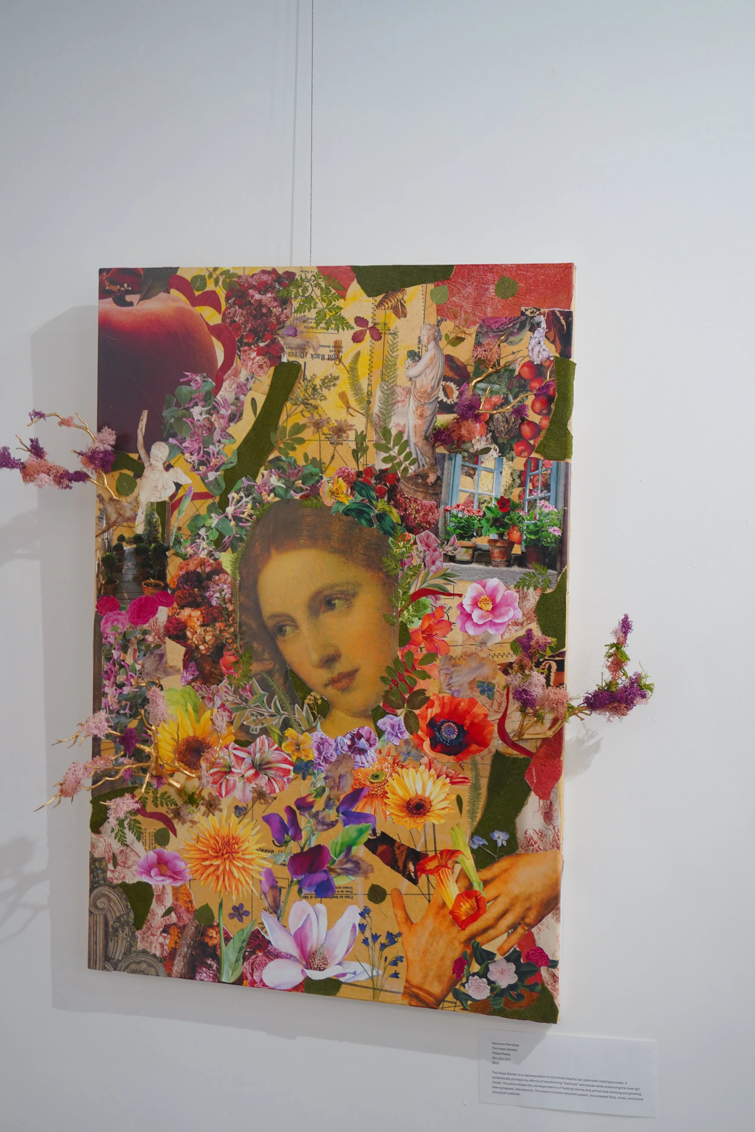 As seen on display for the 5th Annual Rise Art Exhibition hosted by Blue Bench 40 West Arts