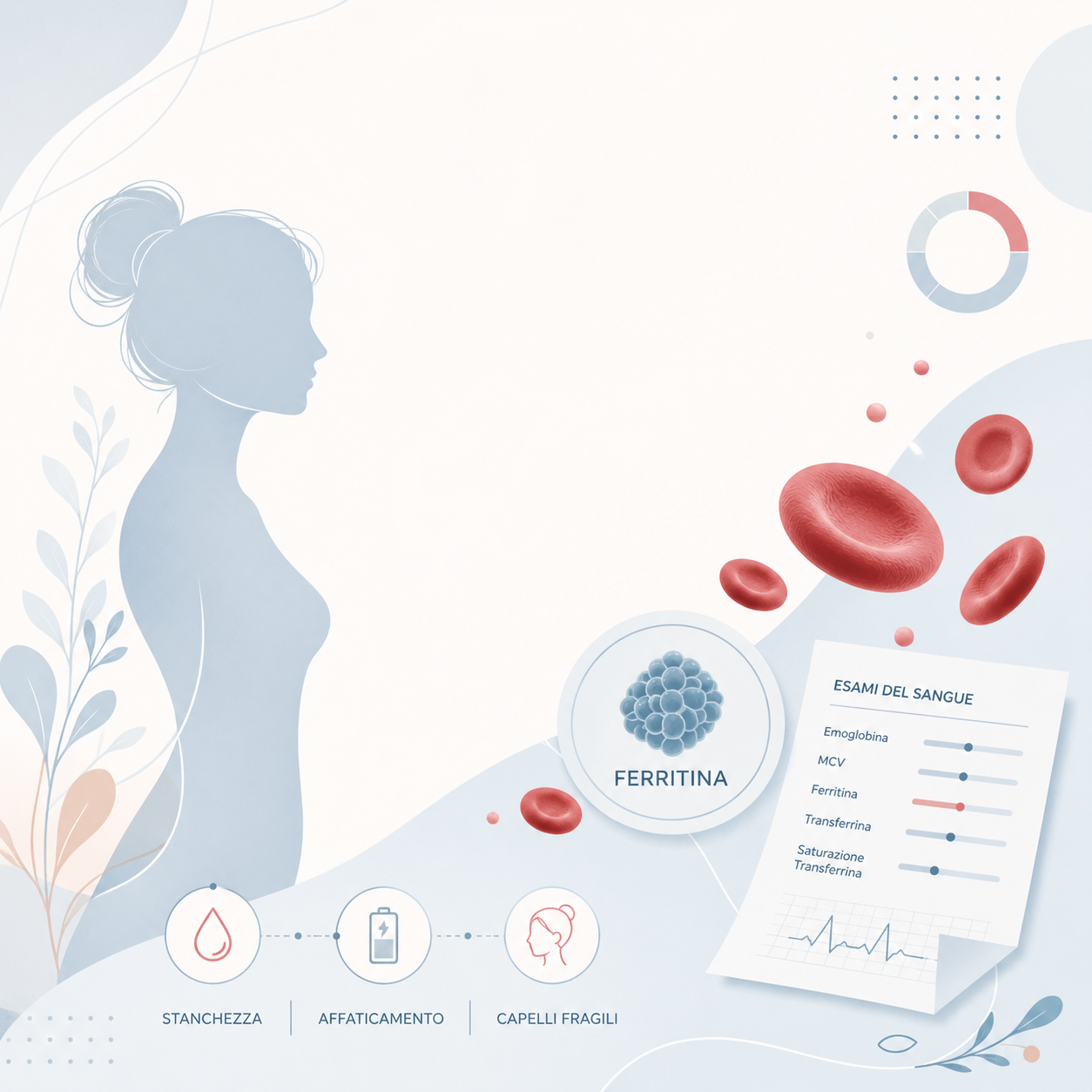 Anemia ferrocarenziale nella donna: sintomi, cause, ferritina bassa e quando rivolgersi all’ematologo