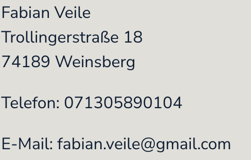 Kontaktinformationen