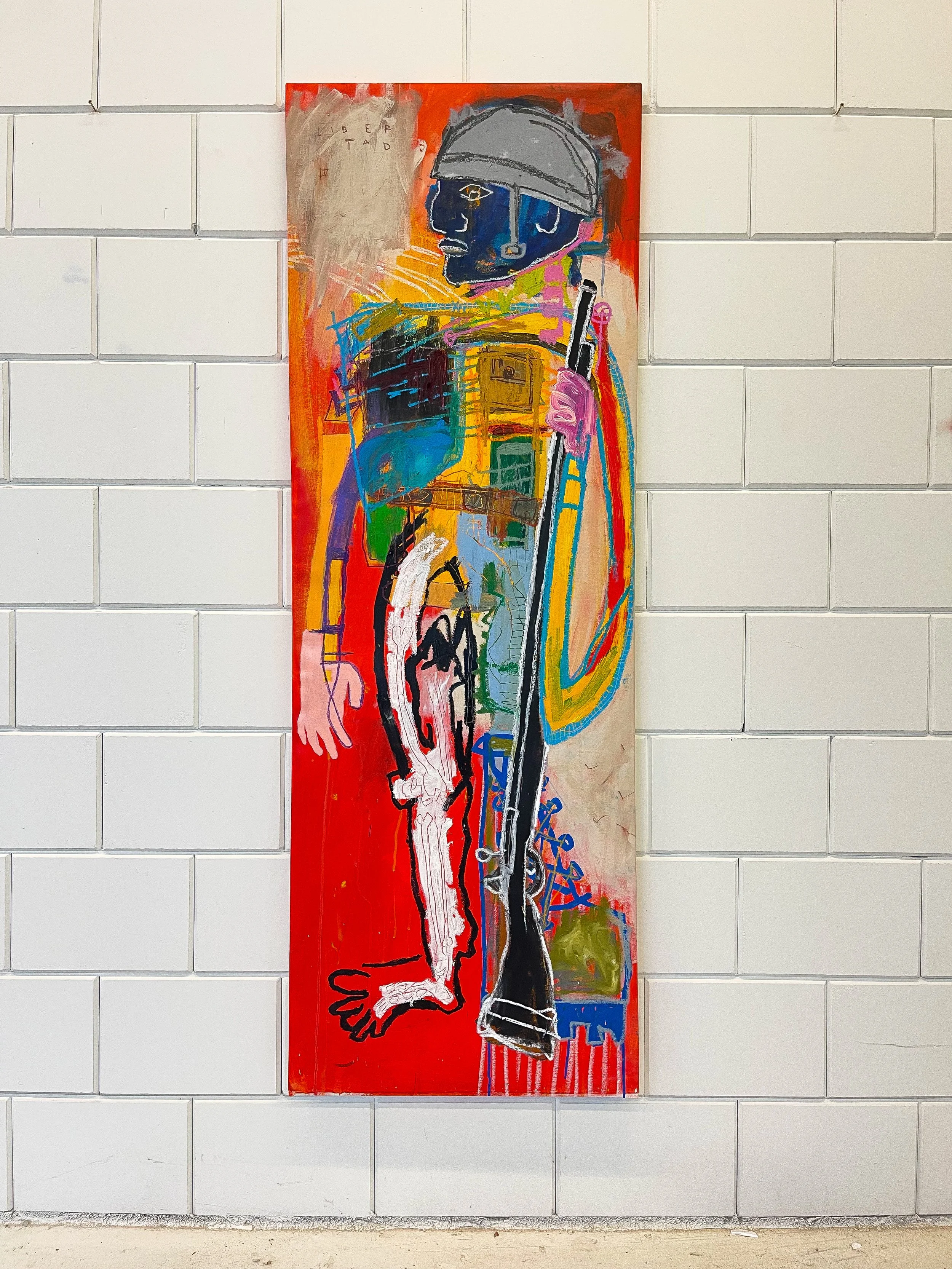 "Doughboy", 40 x 160 cm
