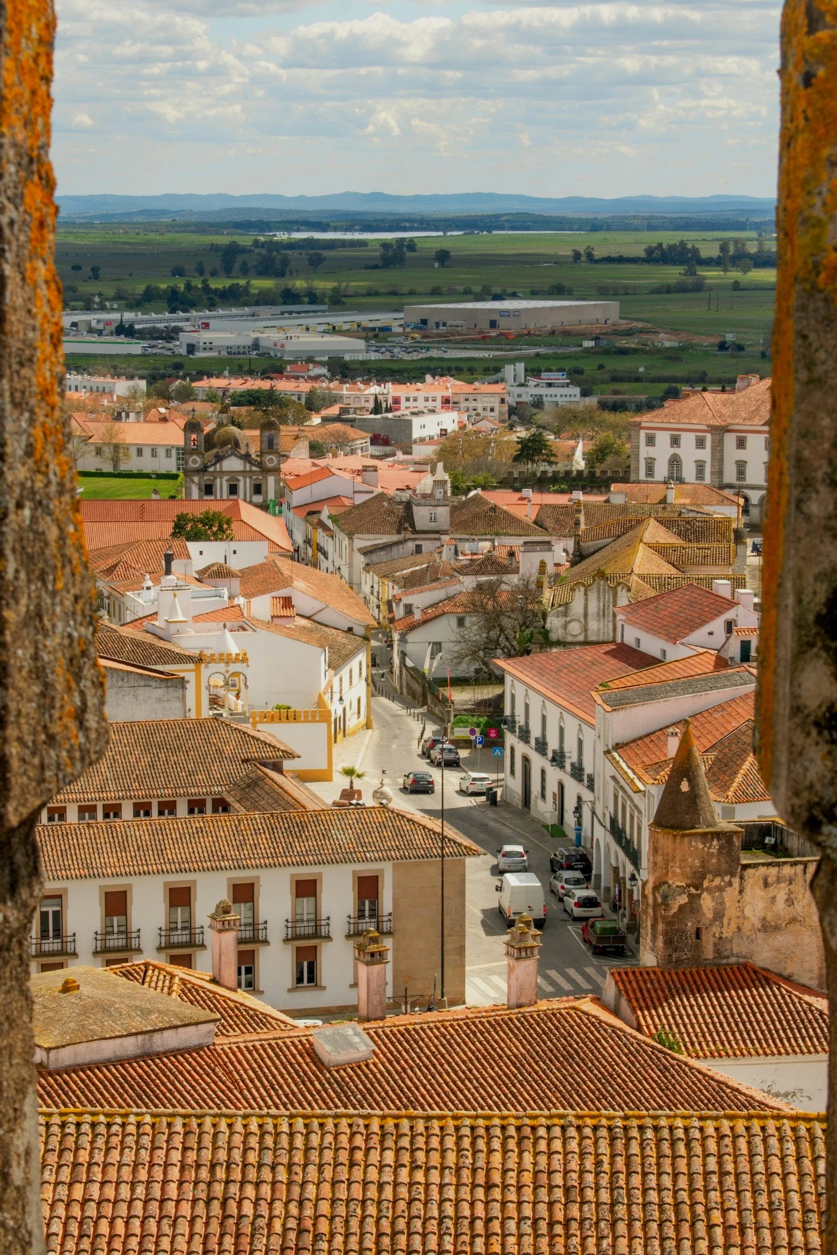 Évora Town View from Above