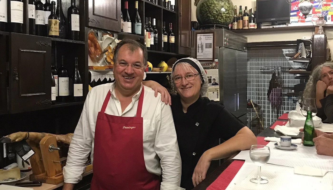 Tiny, character-filled dining room inside Botequim da Mouraria