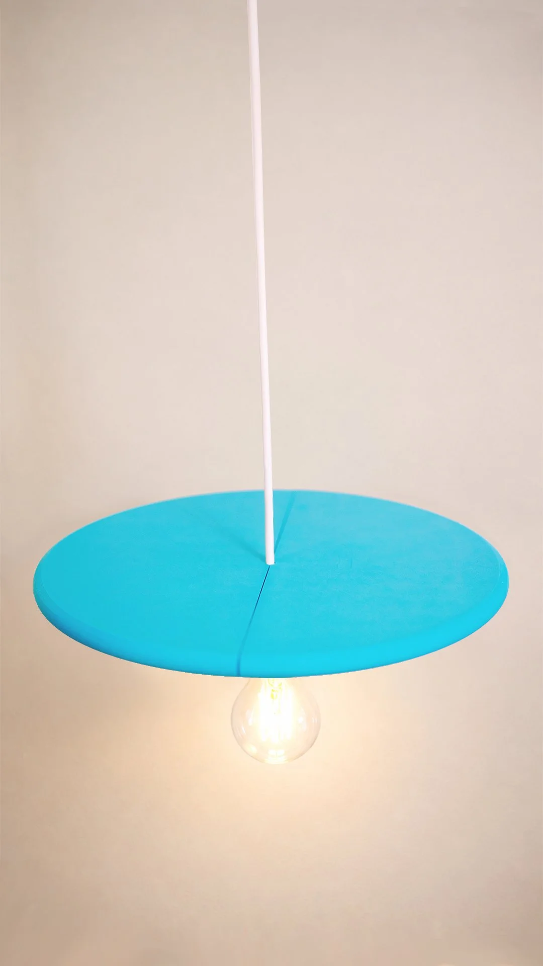 Click Lamp, ARCh, Carmine Papa, registered design, protected design, product design, lighting design, contemporary lighting, modular lighting, pendant lamp, pendant lighting, lampshade design, removable lampshade, 3D printed lampshade, 3D printing, r