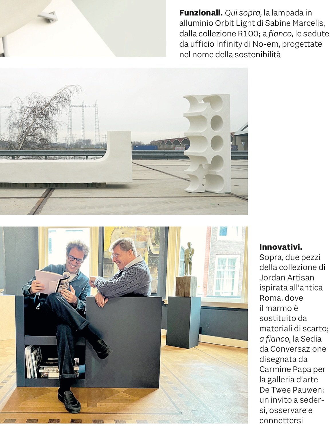 Happy to be mentioned in Italy&rsquo;s leading financial and business newspaper Il Sole 24 Ore (@ilsole_24ore), in their Real Estate section, in the article &ldquo;Dutch Design Week 25, laboratorio di forme e materiali lungo un quarto di secolo&rdquo