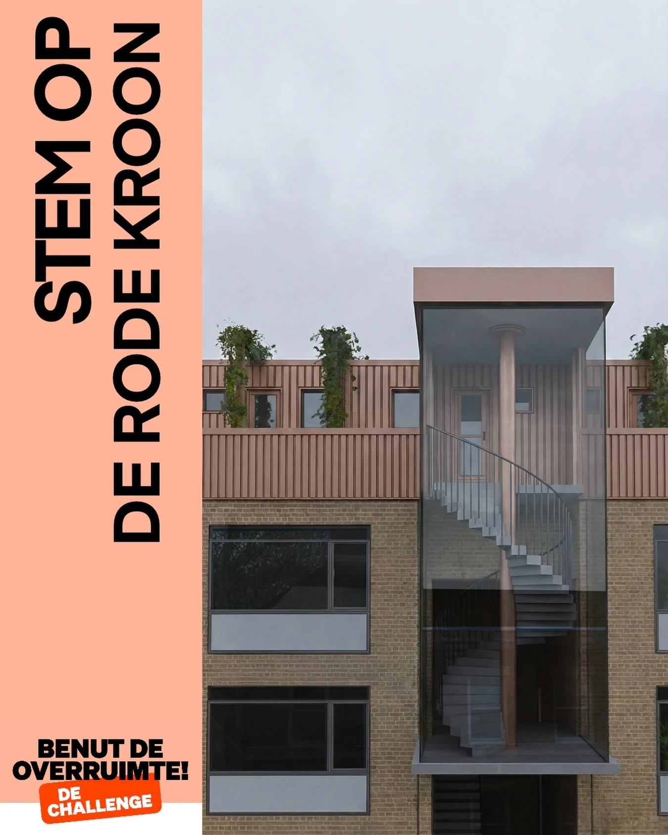 Together with @phed1960 from Tektor, we&rsquo;re competing in the Benut de Overruimte challenge with our socially, environmentally, and culturally aware design, De Rode Kroon.

https://benutdeoverruimte.nl/ontwerpen/de-rode-kroon-van-overruimte-naar-