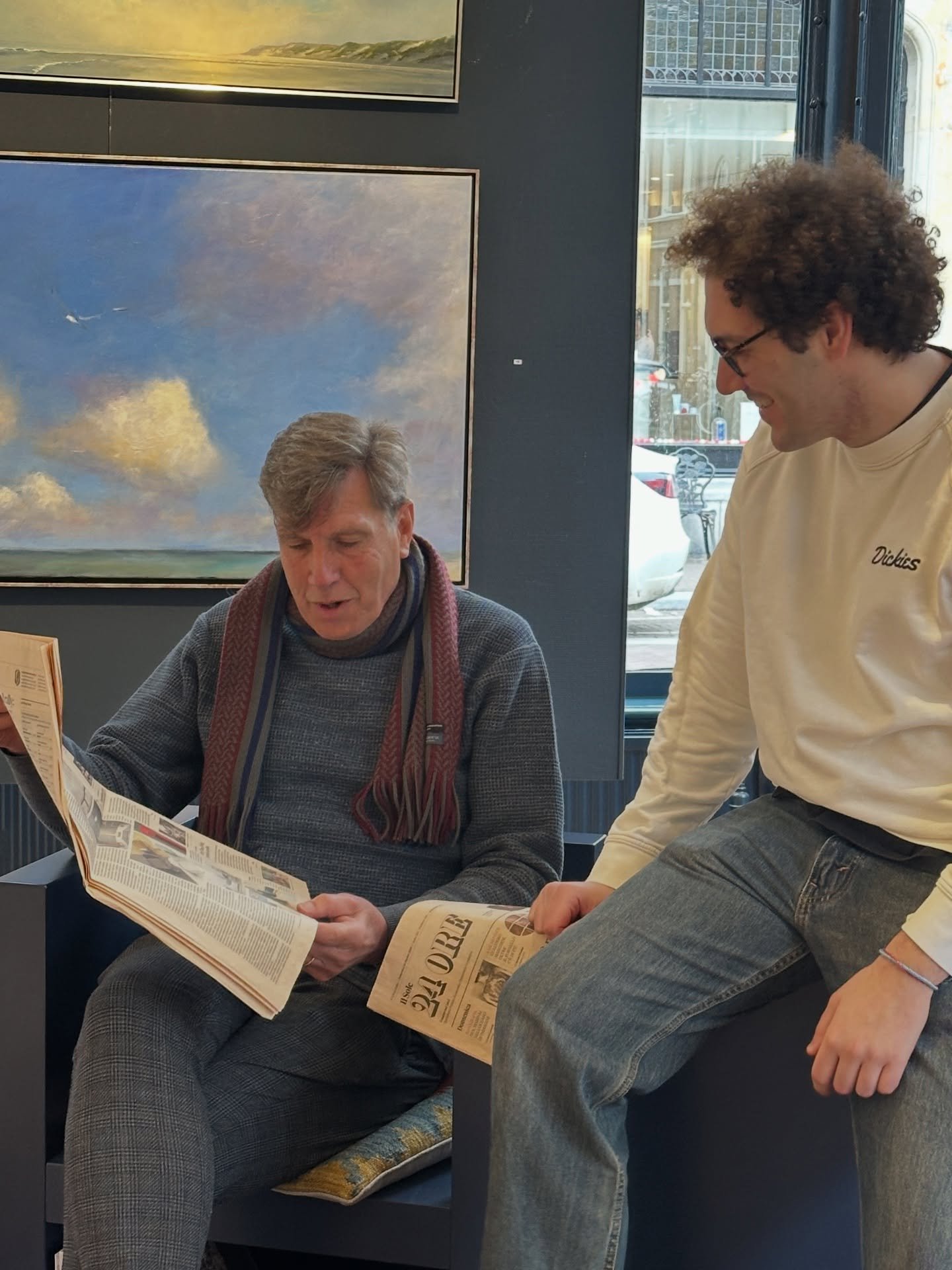 With Lucas @detweepauwen on a Droste effect!

#arch #architecture #design #art