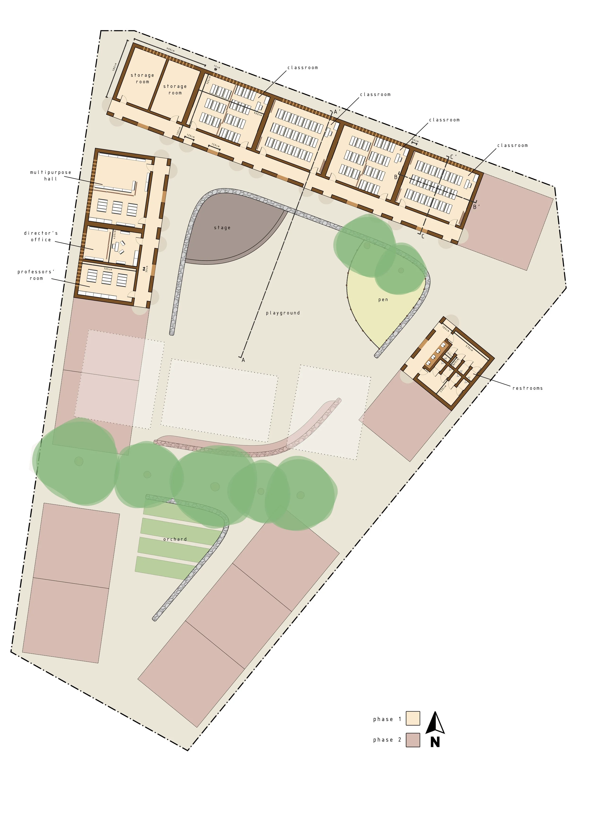 ARCh, Archstorming, Senegal Secondary School competition, Djilakh architecture project, secondary school design Senegal, sustainable educational architecture, humanitarian architecture, community hub design, international architecture competition, Ca